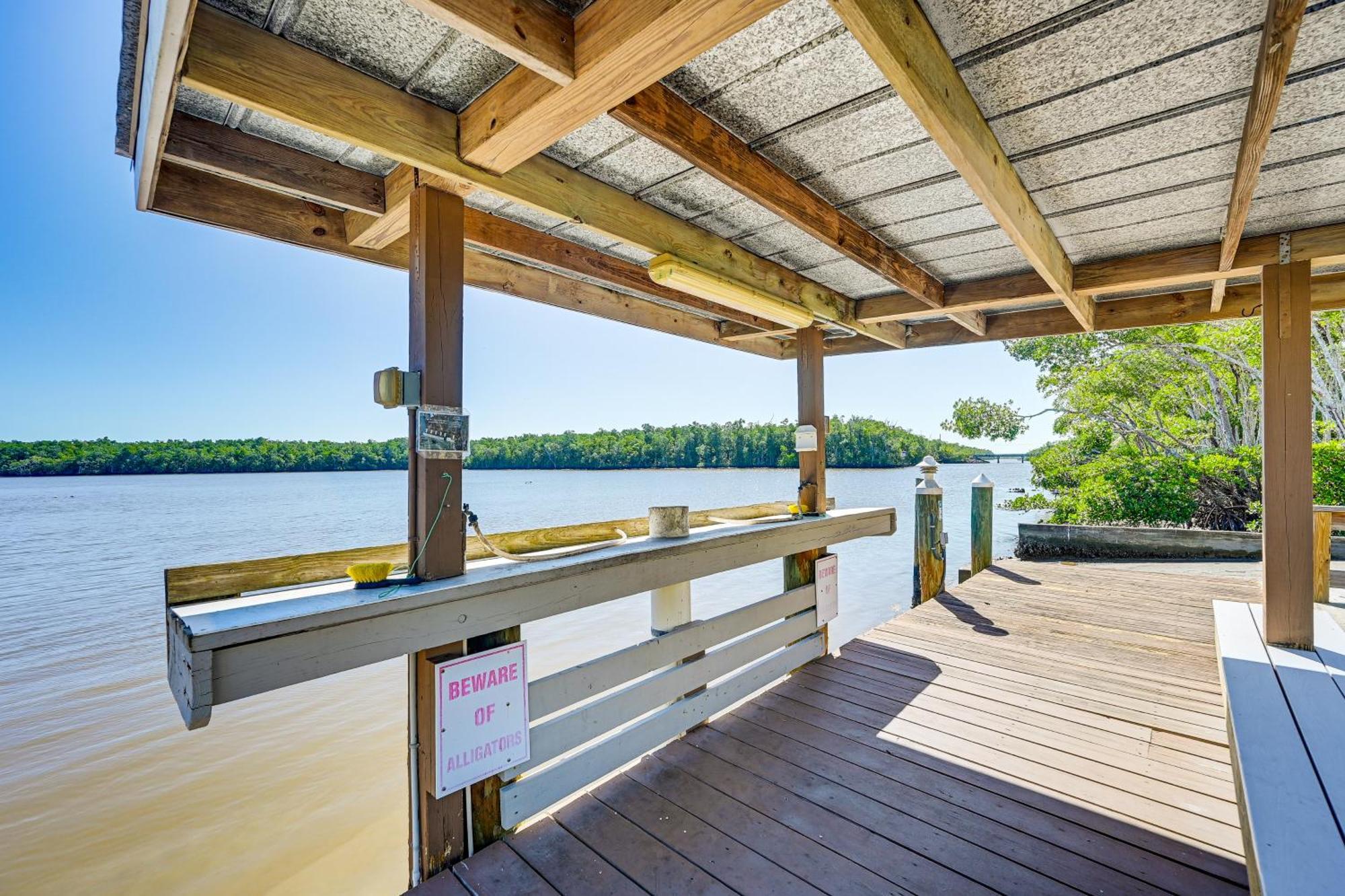 Everglades City Condo With Porch Steps To Water! Eksteriør bilde